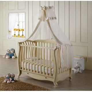 Балдахин със стойка за бебешко легло - LUX Ana